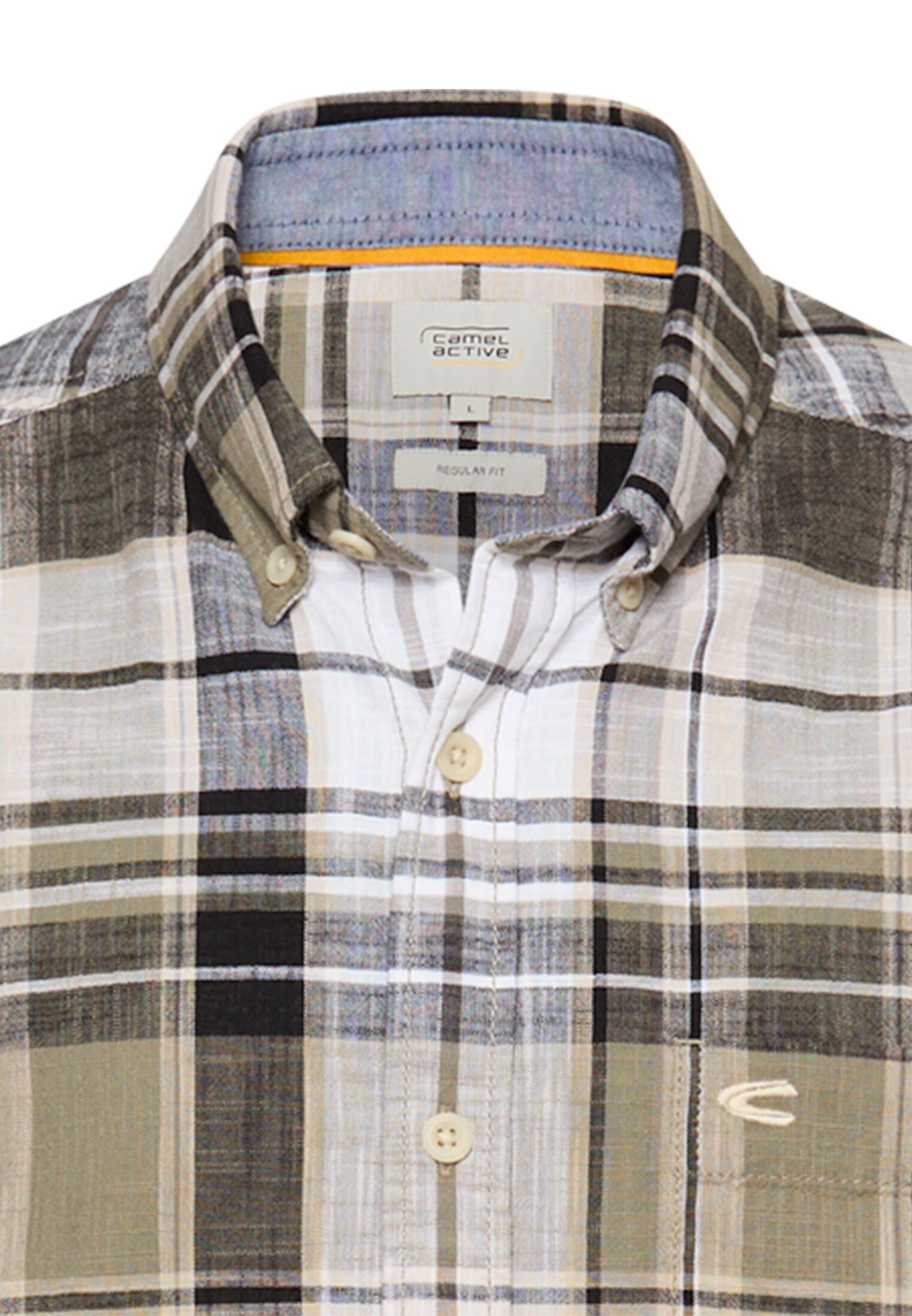 CAMEL ACTIVE Regular Fit Hemd in Braun