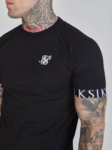 SikSilk Shirt in Black