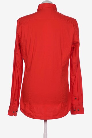 s.Oliver Button Up Shirt in M in Red