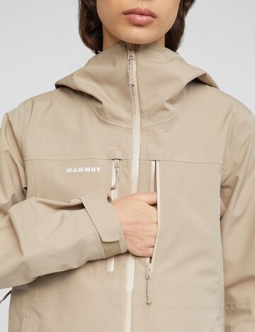 MAMMUT Outdoor Jacket 'Stoney' in Beige