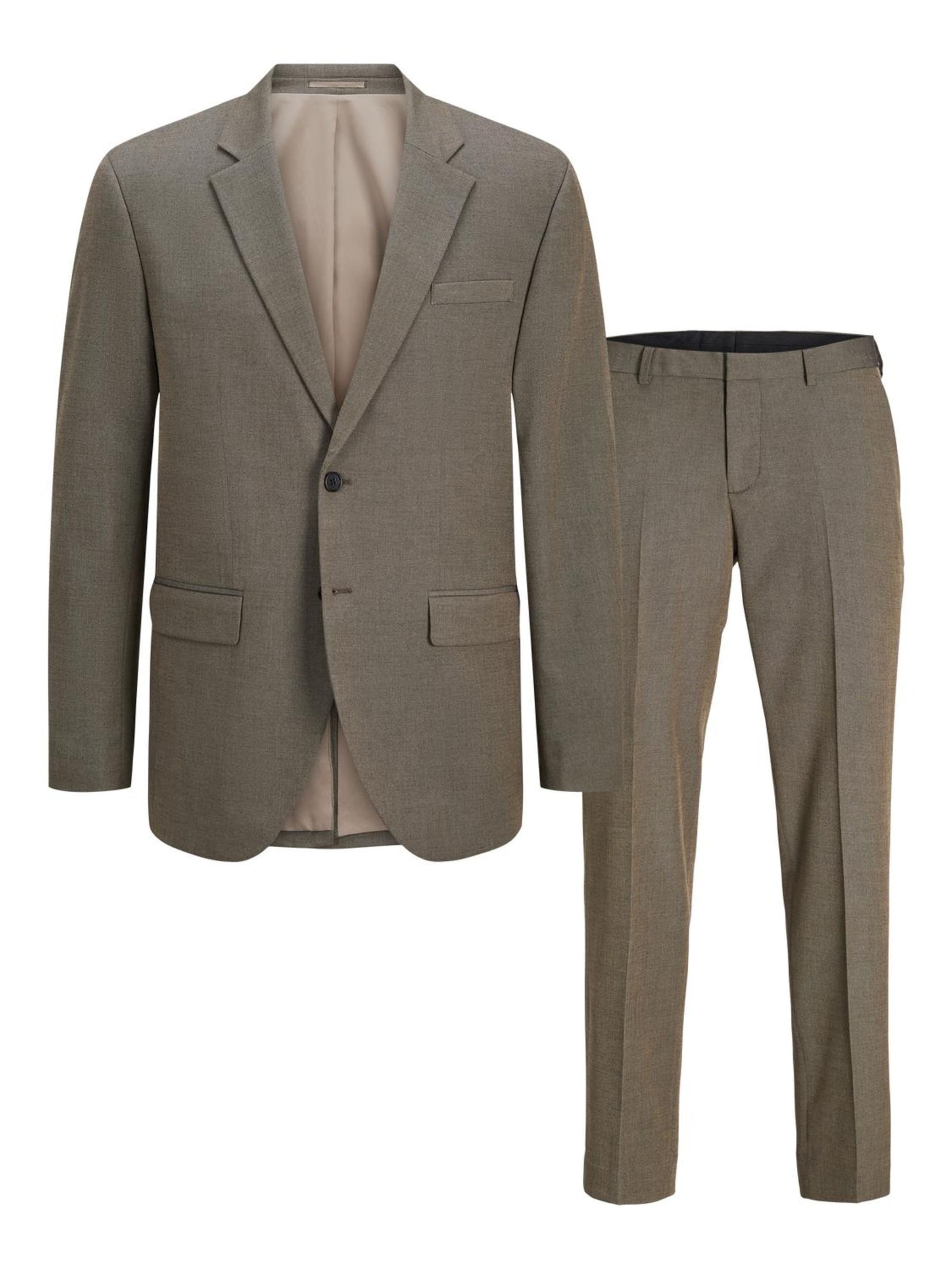 JACK & JONES Jakkesæt 'JPRBushwick' i greige, Produktvisning