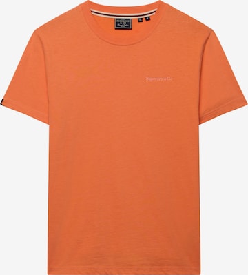 Superdry & Co Shirt 'Essential Company' in Oranje: voorkant