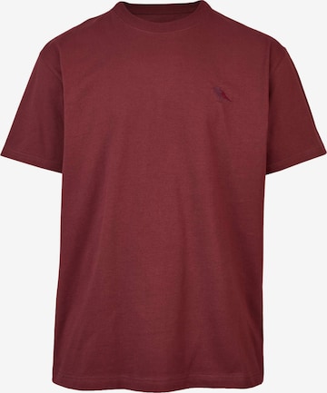 Cleptomanicx Shirt in Red: front