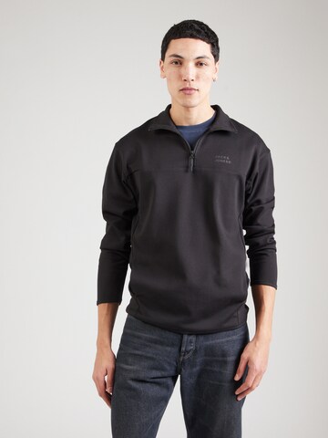 JACK & JONES Μπλούζα φούτερ 'JJMATTY' σε μαύρο: μπροστά