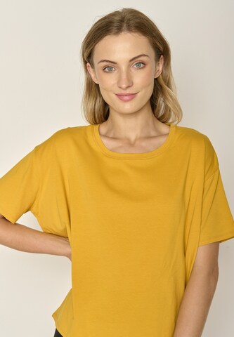 GREENBOMB Shirt in Geel