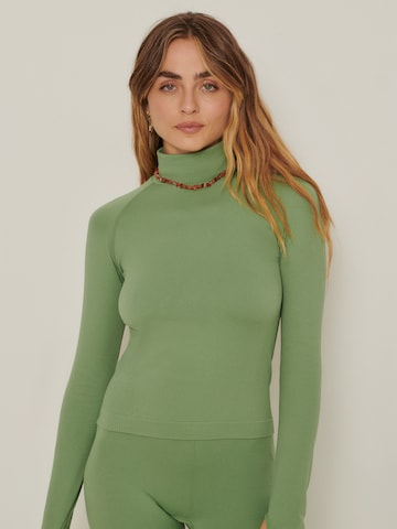 ABOUT YOU x Sofia Tsakiridou Sweater 'Käthe' in Green