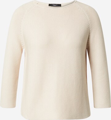 Weekend Max Mara Sweater 'ADDOTTO' in White: front