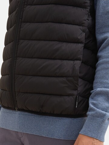 TOM TAILOR DENIM Bodywarmer in Zwart
