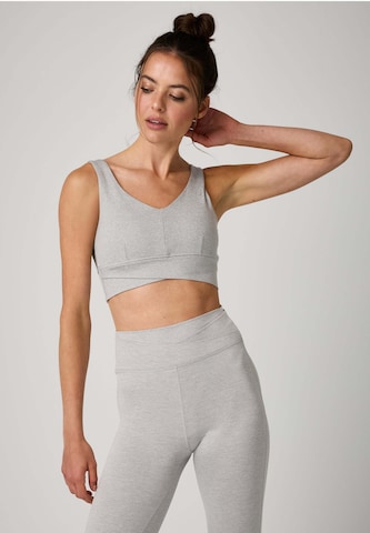 OCEANSAPART Bustier Sports-BH 'Dahlia' i grå: forside