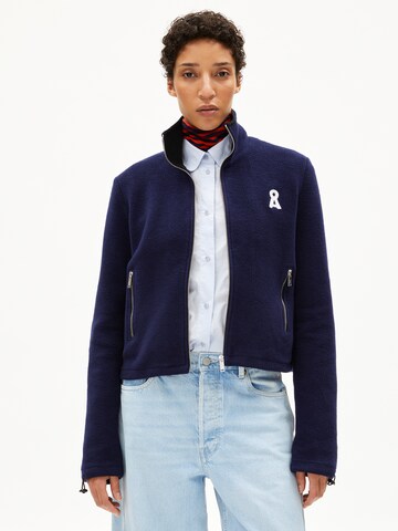 ARMEDANGELS Jerseyjacke ICONIC Å ALANKAA in Blau: Vorderseite