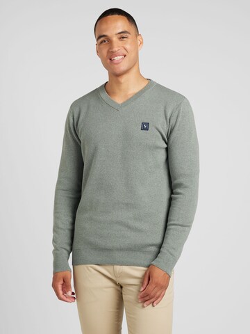 Pull-over GARCIA en vert : devant