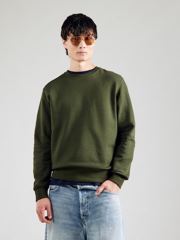 JACK & JONES Свитшот 'JJEStar' в Зеленый: спереди