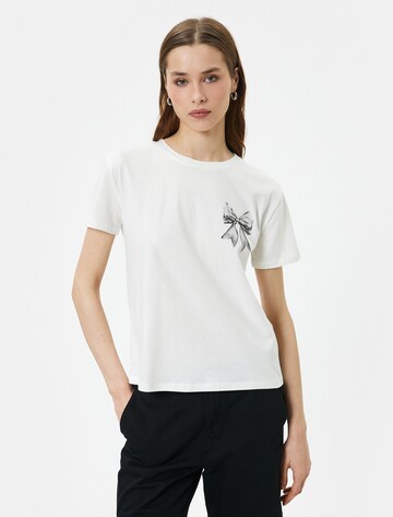 Koton Shirt in Wit: voorkant