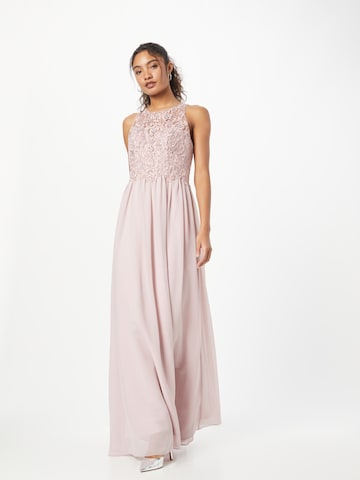 Robe de soirée Laona en rose