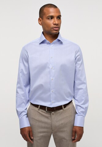ETERNA Regular fit Business shirt in Blue: front