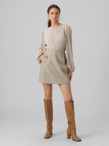 VERO MODA Skirt 'Fortuneallison' in Beige