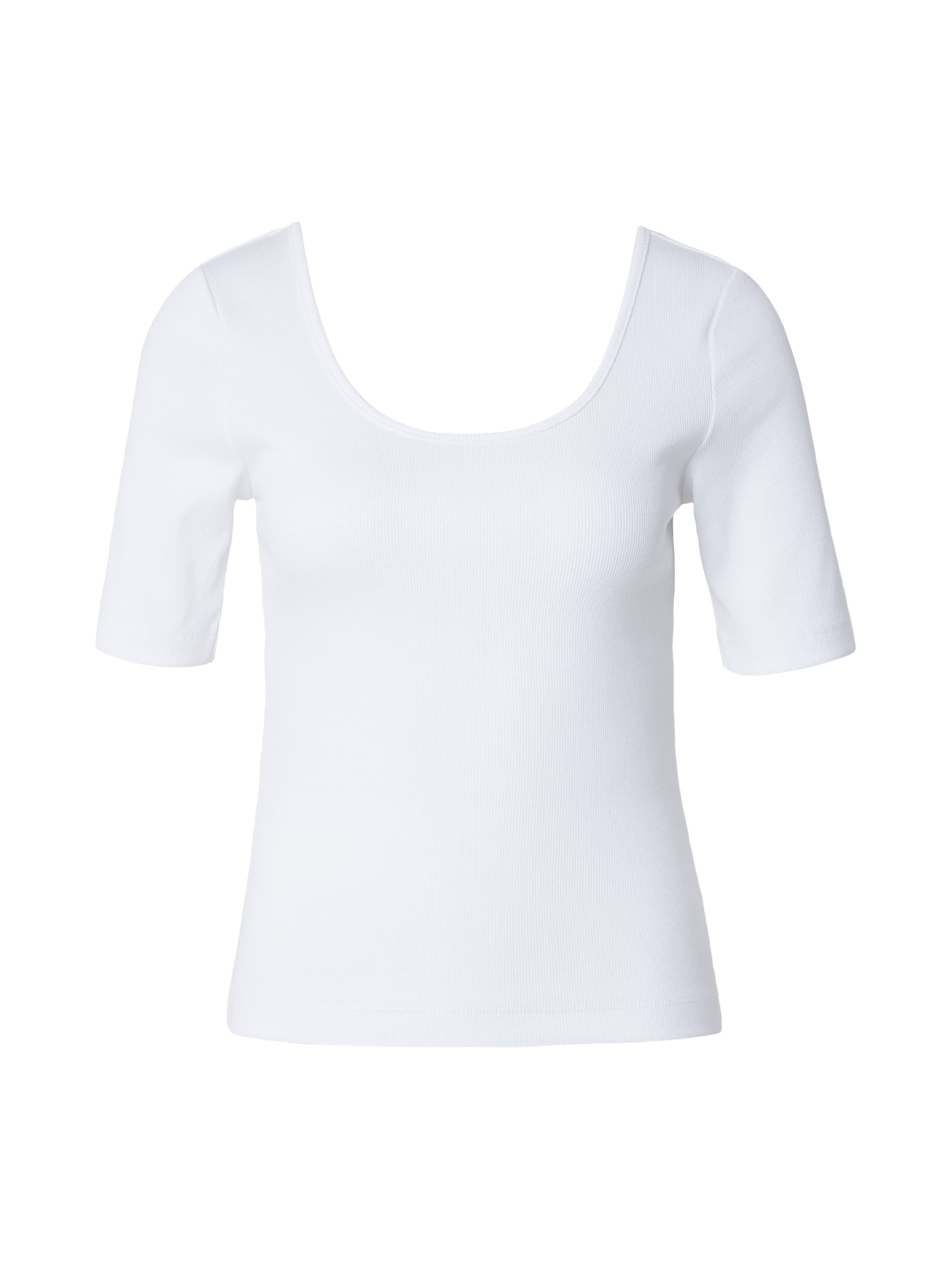 Tricou de la QS pe alb: față