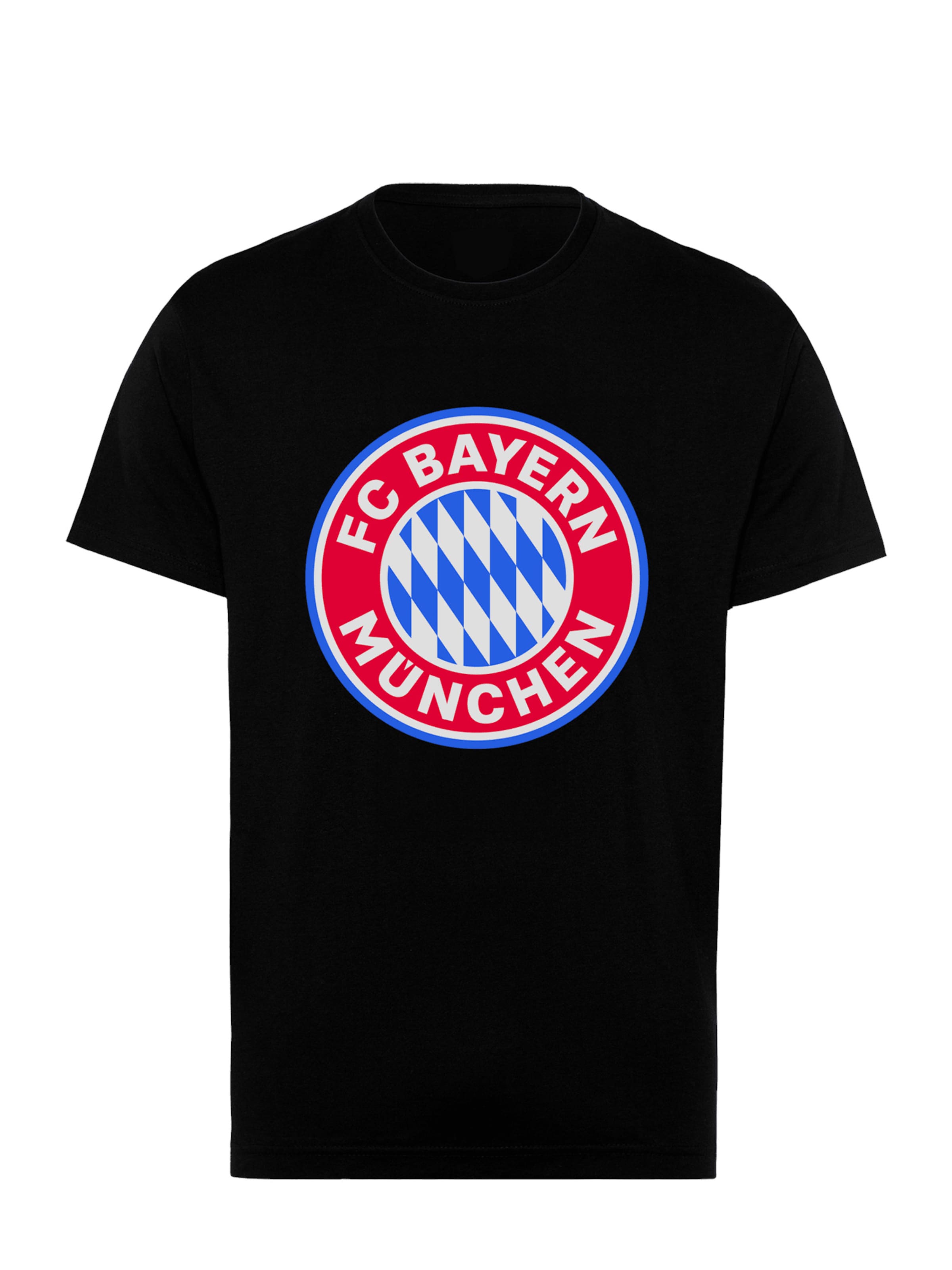 FC BAYERN MÜNCHEN Shirt 'Essential' in Black: front
