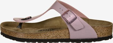 BIRKENSTOCK Zehentrenner 'Gizeh' in Lila