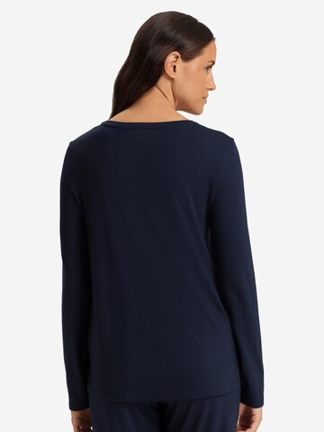 Hanro Schlafshirt 'Sleep & Lounge'‌‌‌ in Blau