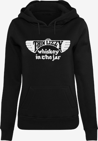 Sweat-shirt 'Thin Lizzy - Whiskey' Merchcode en noir : devant