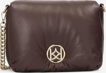 Kazar Handbag in Brown: front