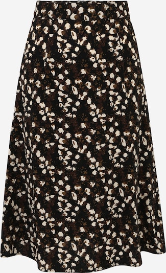 OBJECT Petite Skirt 'LEONORA' in Cream / Khaki / Black, Item view