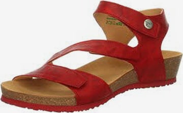 THINK! Sandale in Rot: Vorderseite