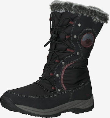 Bottes de neige MUSTANG en noir : devant