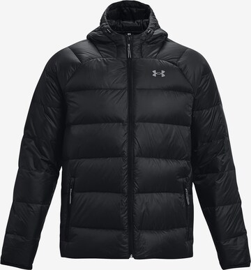 UNDER ARMOUR Athletic Jacket 'Storm Down 2.0' in Black: front