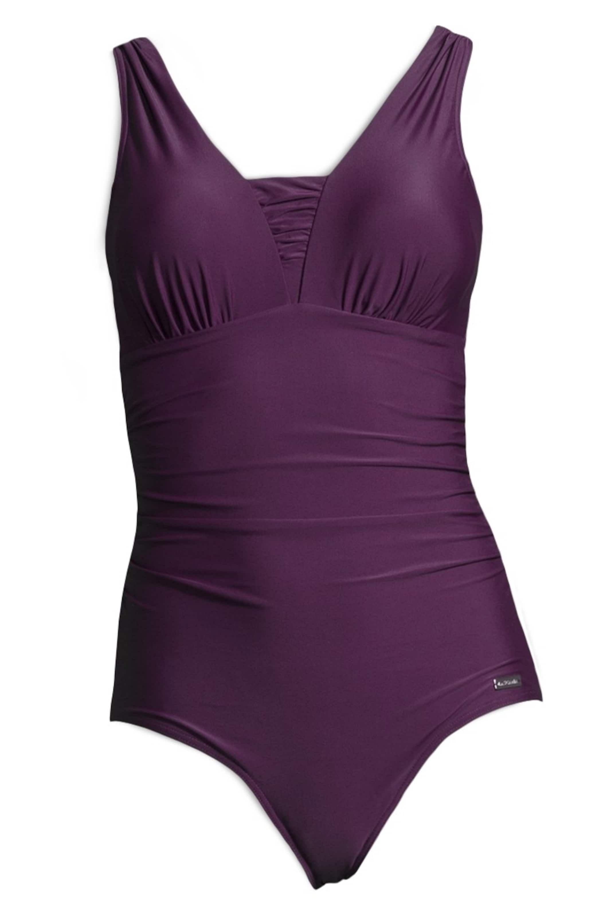 Bustier Maillot de bain modelant 'Dagmar' LASCANA en violet : devant
