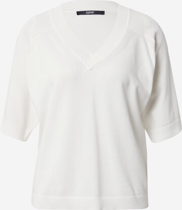 ESPRIT - Jersey en blanco: frente