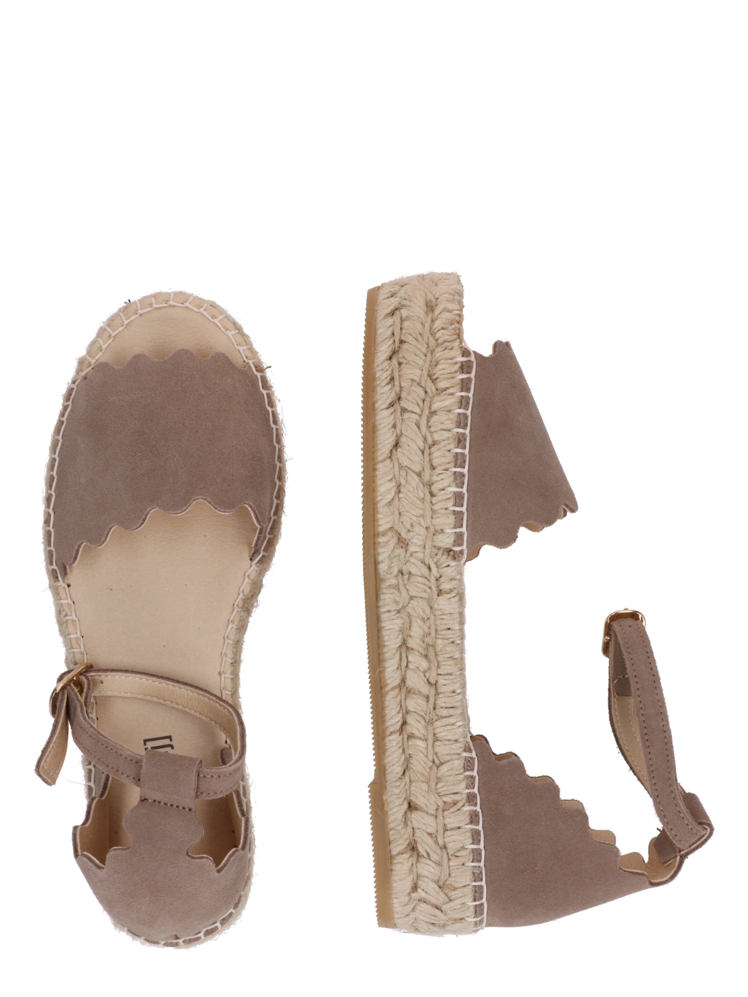 Sandales 'Lyon' espadrij l´originale en gris