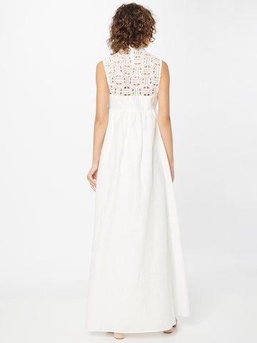 True Decadence Evening Dress in White