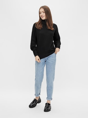 PIECES Pullover 'Cava' in Schwarz