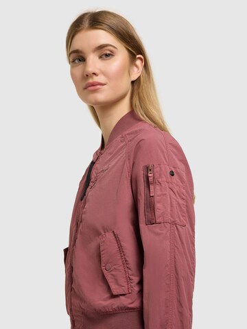 Veste mi-saison khujo en rose