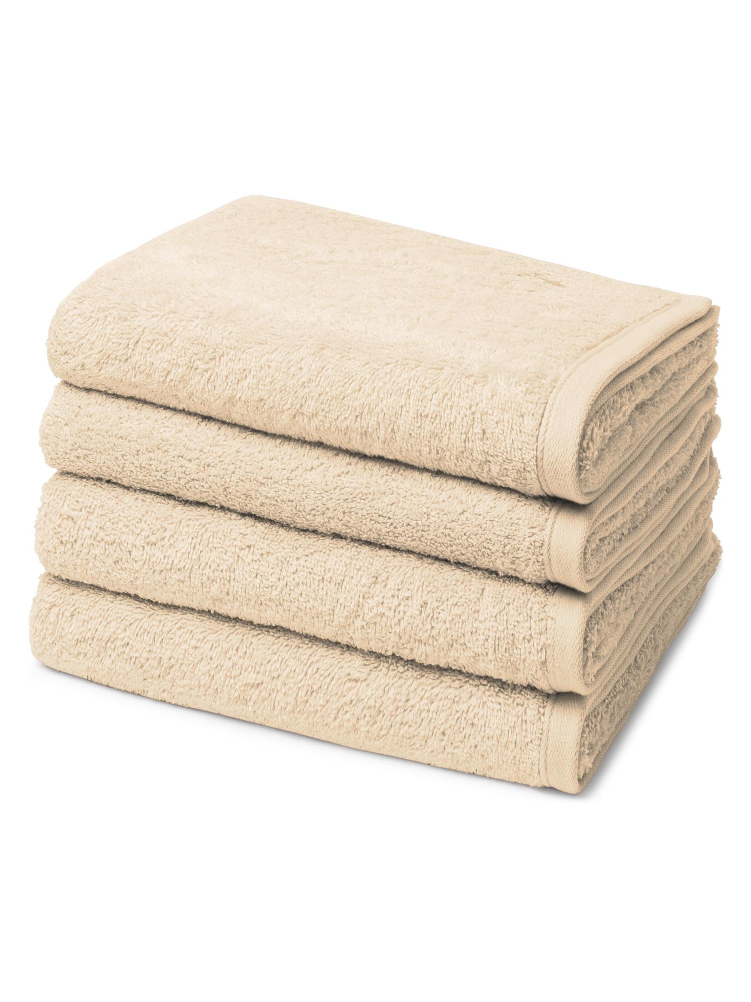 ROSS Towel 'Vita' in Beige: front