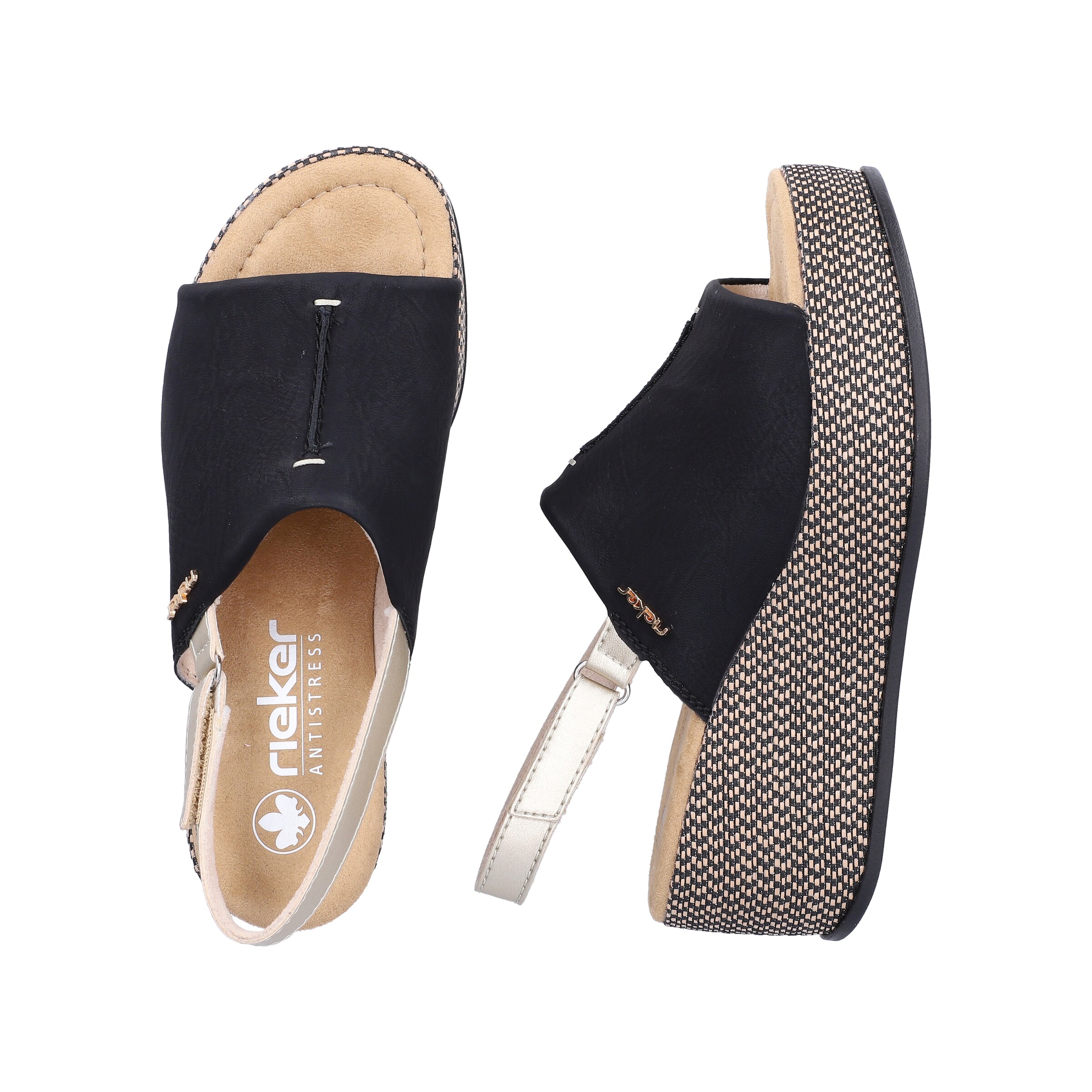 Sandales Rieker en bleu
