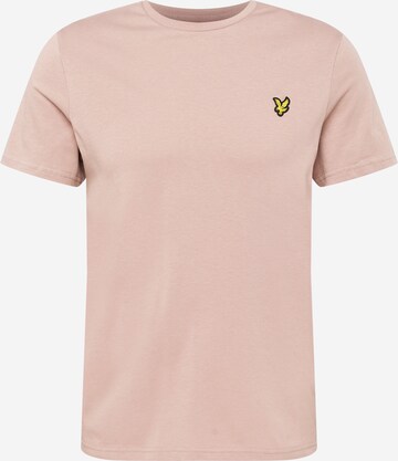 Maglietta di Lyle & Scott in rosa: frontale