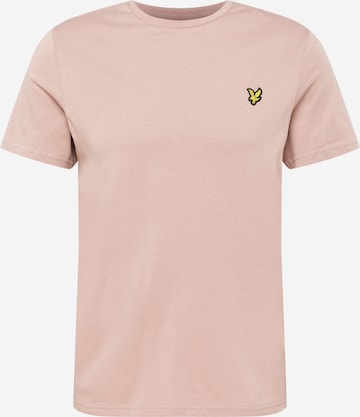 Lyle & Scott Tričko – pink: přední strana