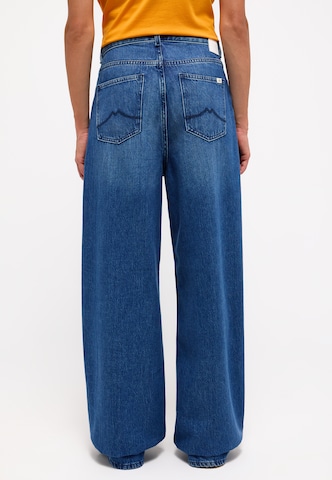 MUSTANG Wide leg Jeans ' Luise ' in Blue