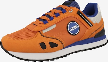 Baskets basses 'Travis Sport Colors' Colmar en orange : devant