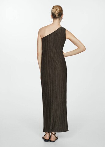 MANGO Knit dress 'Almu' in Green