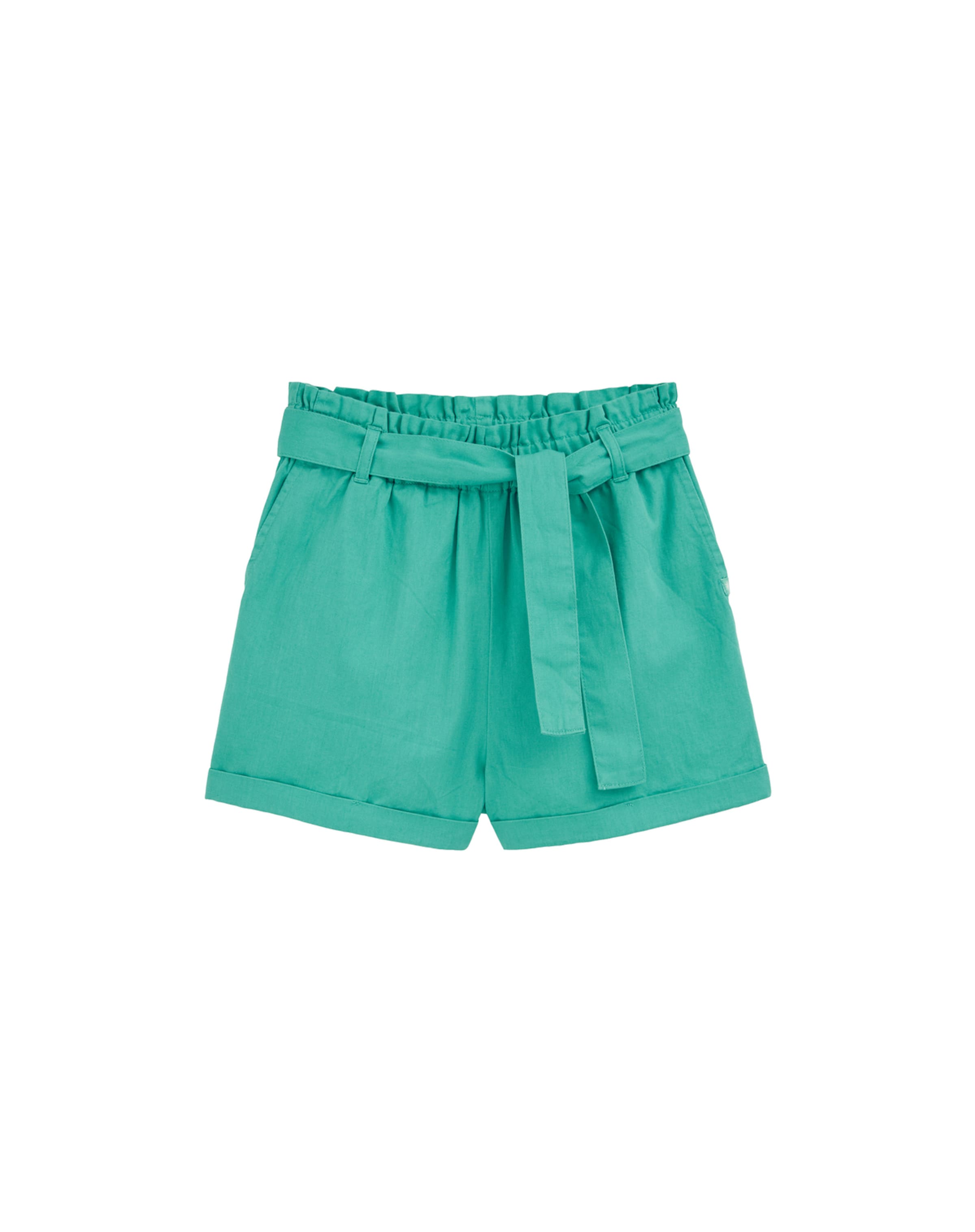 WE Fashion Štandardný strih Nohavice 'Meisjes' - Zelená: predná strana