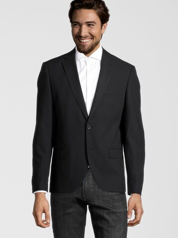 Steffen Klein Slim fit Colbert in Zwart: voorkant