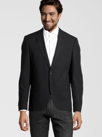 Steffen Klein Slim fit Suit Jacket in Black: front