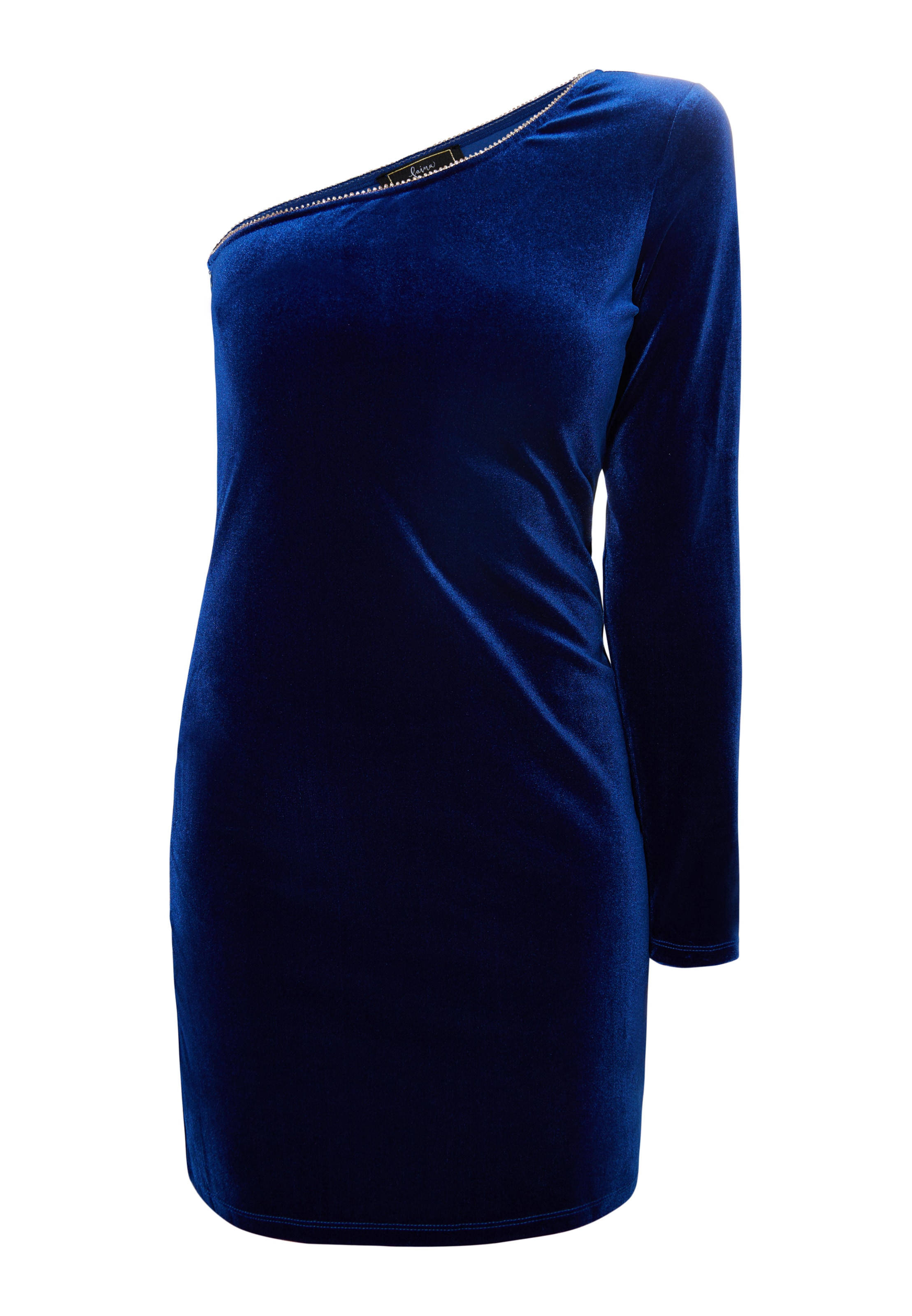 faina Coctailkjole i blå: forside