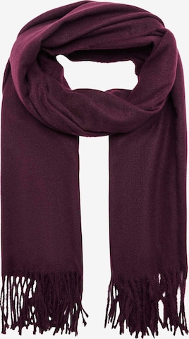 Sciarpa 'SWEET' di MANGO in rosso: frontale