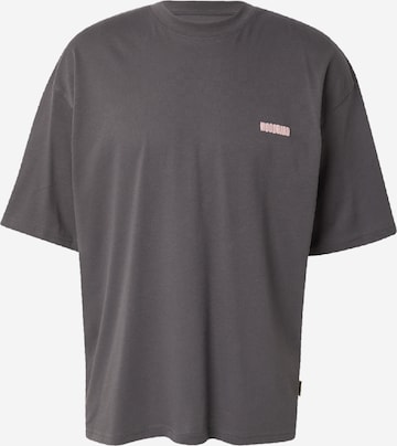 T-Shirt 'Beam Curbi' Woodbird en gris : devant
