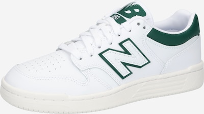new balance Sneaker '480' in dunkelgrün / weiß, Produktansicht